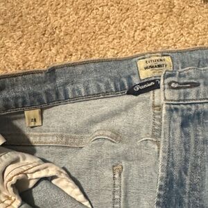 Citizens Of Humanity Sky Blue Denim Jeans